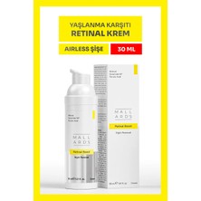 Mallards Retinal Boost, Yaşlanma ve Kırışıklık Karşıtı Retinal Krem, 30 ml