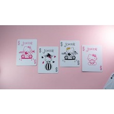 Vuralsin38 Hello 50TH Anniversary, Siyah ve Pembe Oyun Kartları