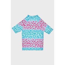 Slipstop Elenor Uv Korumalı Kısa Kollu Mayo T Shirt Kız Çocuk T Shirt ST2614000001