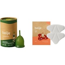 Beije Süper Menstrüel Kap + 2'li Isı Bandı