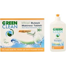 U Green Clean Green Clean Bulaşık Makinesi Tableti ve Parlatıcı Seti
