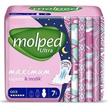 Molped Ultra Hijyenik Ped Gece 7 Adet