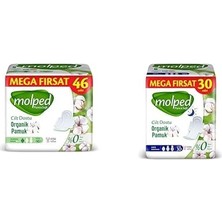 Molped Seti | Pure&soft Ultra Normal Fırsat 46 Adet, Kanatlı X1 + Pure&soft Ultra Gece Fırsat 30 Adet X1