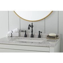 Gerber Sıhhi Tesisat Zengin Iki Kollu Geniş Lavabo Bataryası