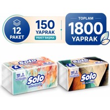Solo Çek-Al Mendil 12'li