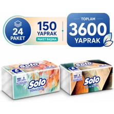 Solo Çek-Al Mendil 24'lü