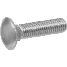 , 5/16 x 2-1/2-Inç, Çinko 832574 Paslanmaz Çelik Taşıma Cıvatası, 25'li Paket