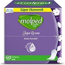 Molped Yoğun Koruma Günlük Ped 60 Adet