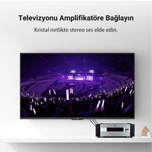 Vuralsin38 3 Rca To 3 Rca Ses ve Görüntü Kablosu 3 Metre