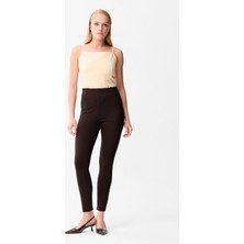 Love My Body  Beli Lastikli Tayt Kahve 173L9577000
