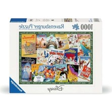 Die Grup , 1000P Puzzle Disney Vintage Poster, Yetişkin Puzzle