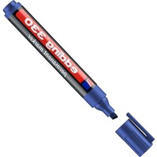 Die Grup Edding 330 Permanent Markör - Mavi - 1 Kalem - 1-5 mm Kesik Uçlu