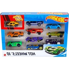 Die Grup Hot Wheels 10'lu Araba Seti ile Son Hız Maceraya Dal!, 54886