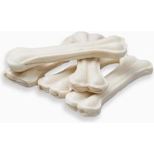 Die Grup 5'li Natural Beyaz Pres Köpek Çiğneme Kemiği 7,5 cm (Tatlandırıcısız)