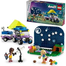 Die Grup LEGO Yıldız Gözlemleme Kamp Aracı 42603-7 Yaş ve Üzeri Kız ve Erkek Çocuklar Için Nova ve Aliya Mini Bebekleri ile Köpek ve Kirpi Hayvan Figürleri Içeren 4x4 Araba Oyuncağı, Hediye Fikri (364 Parça)