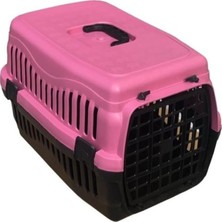 Die Grup Kedi Köpek Taşıma Kabı Pembe Renk