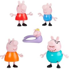 Die Grup Peppa'nın Beş Kişilik Ailesi Figür Seti