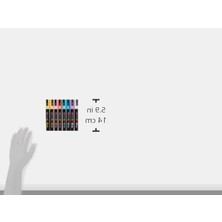 Die Grup Uni Poster Markörü  Set Pc-5m/8c Sc Soft Renk 8 Li