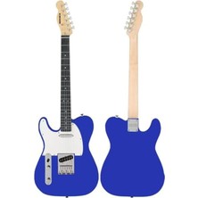 Die Grup Midex TLX-50BL Tele Kasa Maple Klavye 2 Single-Coil Manyetik Elektro Gitar
