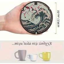 Die Grup Japon Sanatı Temalı 6’lı Bardak Altlığı – Mdf – 10 cm BRD-041