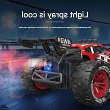 Die Grup Oyuncak 2.4ghz Uzaktan Kumandalı 4x4 30 Km Hız Yapan Şarjlı Buhar Atan Off-Road Rc Araba (Kırmızı)