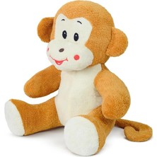 Die Grup Ofis Hediyesi Eşek 20-25 cm Figürlü Pelüş Ayıcık, 20 cm Teddy Bear,sevgiliye Hediye,ayı Teddy,peluş Ayıcık,plush Toys, (Maymun)