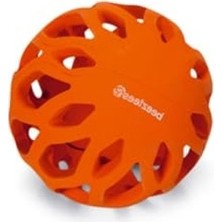 Die Grup Köpek Oyuncağı, Delikli Top, Kauçuk, Turuncu, 11CM