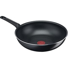 Die Grup Tefal Titanyum 1x Simplecook 28 cm Difüzyon Tabanlı Wok Tava - 2100118533