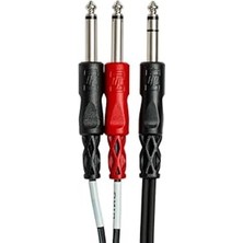 Die Grup 1/4 Inç Trs (M) - Dual 1/4 Inç Ts (M) Insert Kablo 3 M (STP-203)