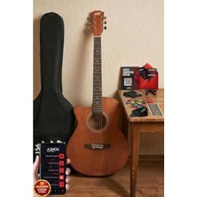 Die Grup Midex PHX-187 Masif Ağaç Akustik Gitar 4/4 Yetişkin Boy