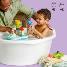 Die Grup LEGO Duplo Kasabası Su Parkı 10989 – 2 Yaş ve Üzeri Çocuklar Için Eğitici Hediye Fikri, Oyuncak Ada, Yüzen Kaplumbağa Can Simidi ve Çocuk Figürü Içeren Yaratıcı Oyuncak Yapım Seti (19 Parça)