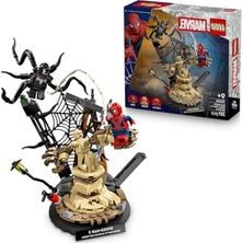 Die Grup LEGO Marvel Efsanevi Savaş: Örümcek Adam, Kum Adam’a Karşı 76334-9 Yaş Üzeri Çocuklar Için Örümcek Adam, Venom ve Kum Adam Minifigürleri Içeren Yaratıcı Oyuncak Yapım Seti, Hediye Fikri (201 Parça)