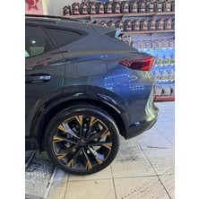 Die Grup Makyajlı Cupra Formentor Vz Jant Kaplama Sticker Set 19 Inç Artıc Jant ile Uyumlu