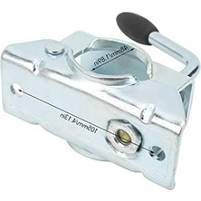 Die Grup Jokey Tekerlek Bölünmüş Kelepçe, Römork Kılavuz Teker Bölünmüş Kelepçe Pervane Standı Destek Montajı 48MM/1.89IN Boru Çapı