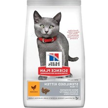 Die Grup Scıence Plan Kısırlaştırılmış Tavuklu Yavru Kedi Maması 1.5 kg
