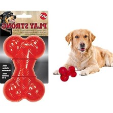 Die Grup Etik Ürünlere Göre  Play Strong Bones Chew Oyuncakları ve Köpekler Için Top Oyuncakları - Agresif Çiğneme ve Yavru Köpekler Için Harika - Top - Küçük