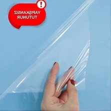 Die Grup Fark Tanıtım Şeffaf, 2 Adet Yapışkansız Tutunan, Statik, Inovatif, Pratik Yazı Tahtası, Elektrostatik Kağıt (Centimeters, 60 x 100)