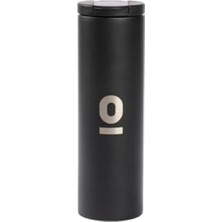 Die Grup Espressolab Siyah Uzun Termos 480 ml Metal Dayanıklı Sıcak Soğuk Tutma Özellikli No:50