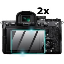 Vuralsin38 Ipg Alpha 7 Iv - A7 Iv - Α7 Iv Mirrorless Kamera Için 9h Proactive Ekran Koruyucu (2 Adet), Pürüzsüz Cam Bitiş, Ultra Duyarlı Dokunmatik Hassasiyet