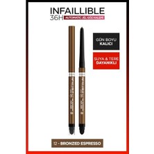 Vuralsin38 Infaillible Göz Kalemi - 12 Bronzed Espresso