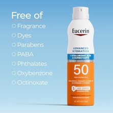 Vuralsin38 Eucerin Advanced Hydration SPF50 Güneş Koruyucu Sprey 170GR, 72140032067