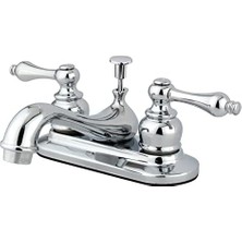 GKB601AL Restorasyon Lavabo Bataryası, 10 Cm, Parlak Krom