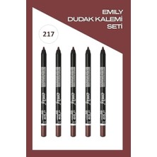 Vuralsin38 Long Lasting Lip Pencil No: 217 - Dudak Kalemi X5