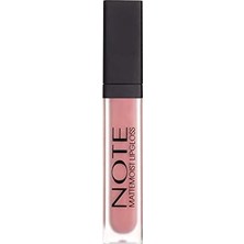 Vuralsin38 Cosmetics Mattemoist Lipgloss 411 Yarı Mat Bitişli Likit Ruj - Nude