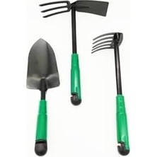 Vuralsin38 Sprıng Garden Bahçe Seti 3lü Kürek Tırmık Çapak