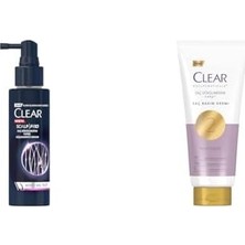 Vuralsin38 Clear Men Scalp Pro Saç Dökülmesine Karşı Güçlendirici Serum 70 Ml(1) Clear Scalpceuticals Saç Bakım Kremi Saç Dökülmesine Karşı 170 Ml(1)