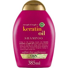 Vuralsin38 Ogx Kırılma Karşıtı Keratin Oil Saç Bakım Kremi, 385ML ve Ogx Kırılma Karşıtı Keratin Oil Şampuan, 385 ml