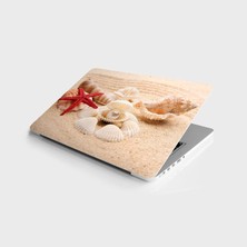 Laptop Bilgisayar Notebook Pc Kaplama Etiketi Deniz Kabukları Inci