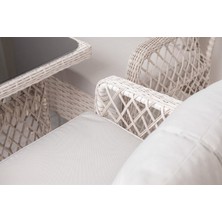 Kalyon Home Sorrento Bahçe Balkon Oturma Grubu 2+1+1 Koltuk Takımı ve Masa