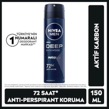 Vuralsin38 Dry Fresh Kadın Sprey Deodorant, 150 ml + Men Erkek Sprey Deodorant Deep Dimension Darkwood 150ML, 72 Saat Anti-Perspirant Koruma, Maskülen Koku
